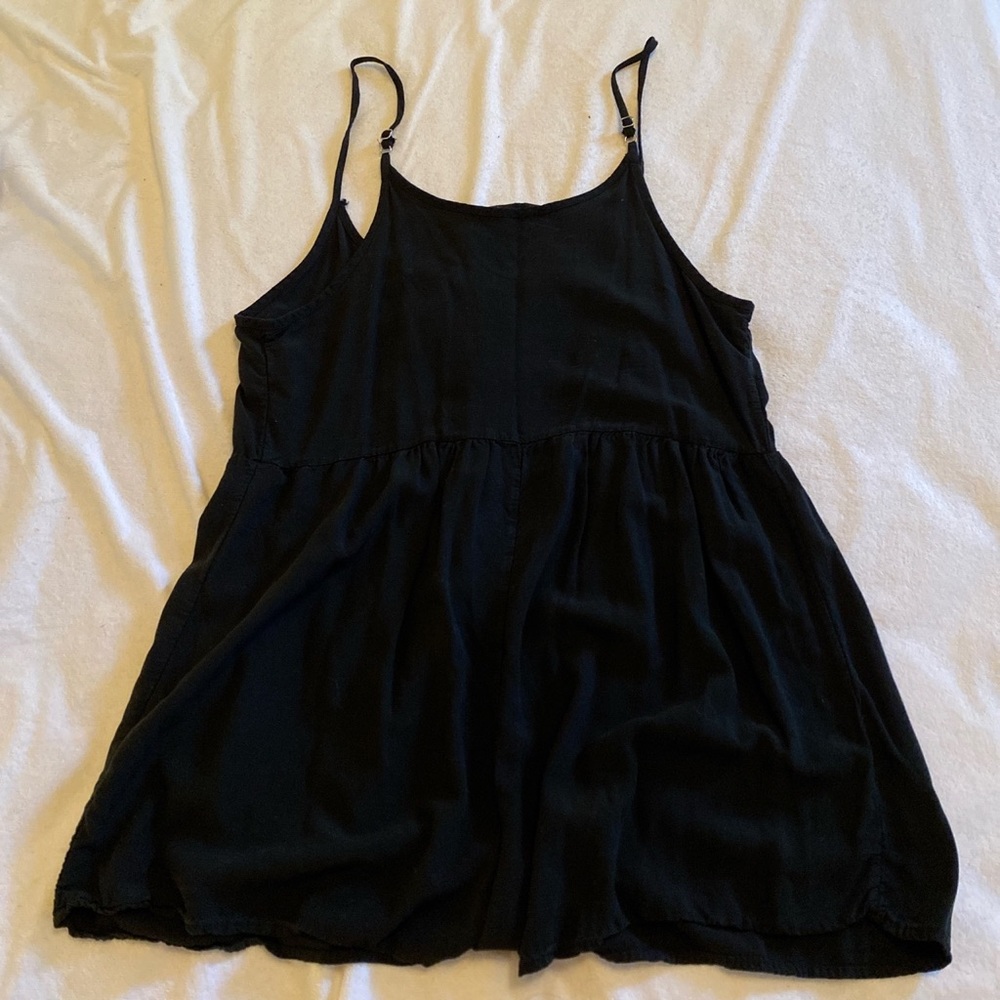 Black Button Rompers - image 2